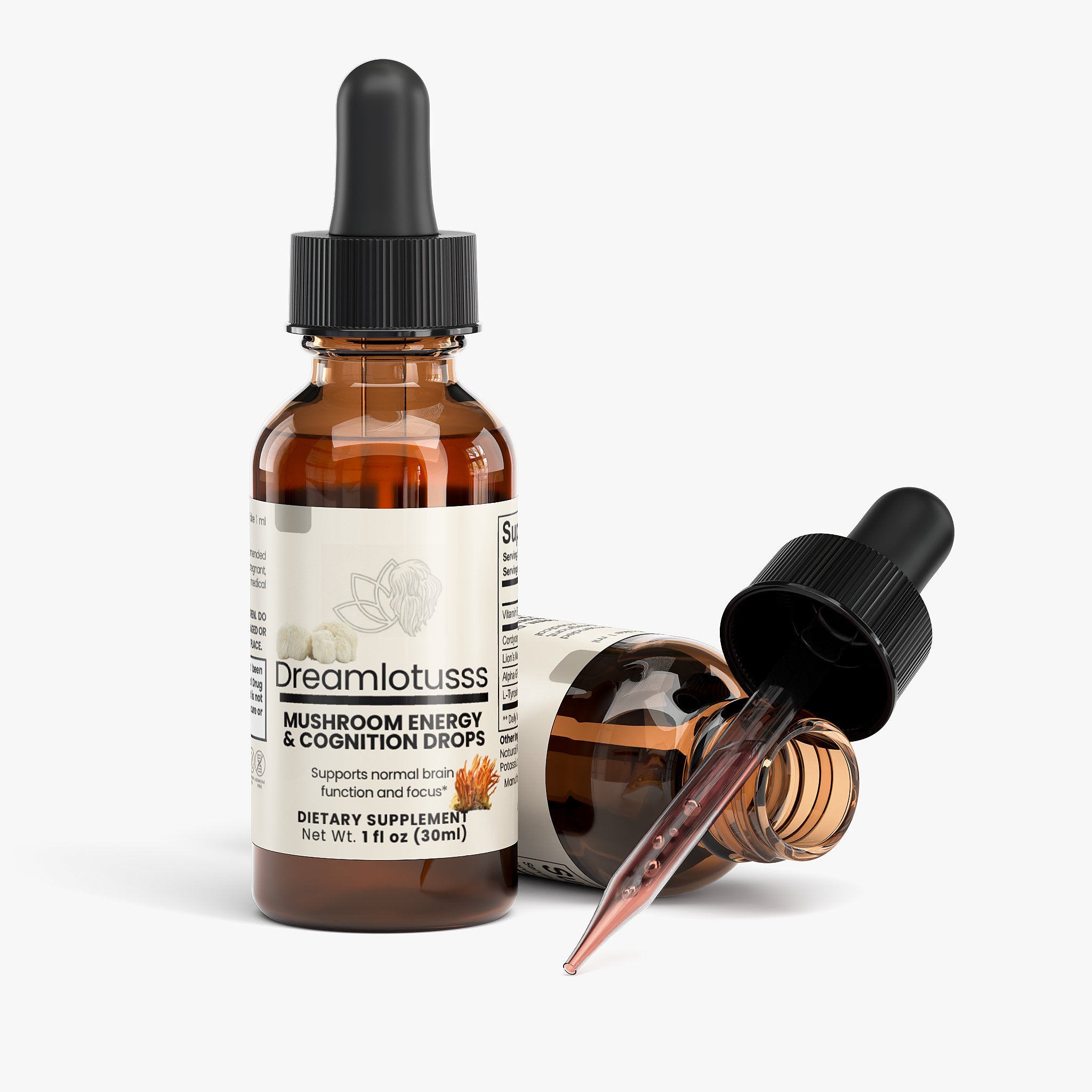 Mushroom Energy & Cognition Drops