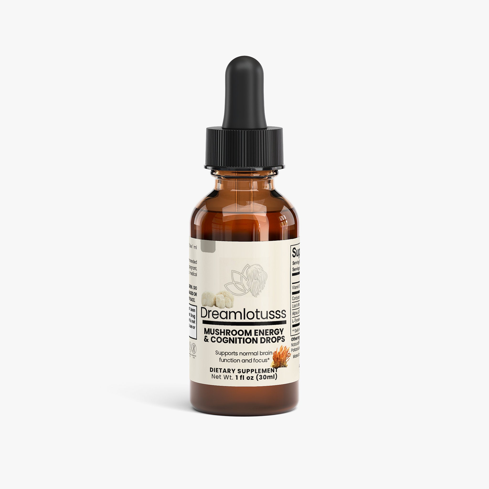 Mushroom Energy & Cognition Drops