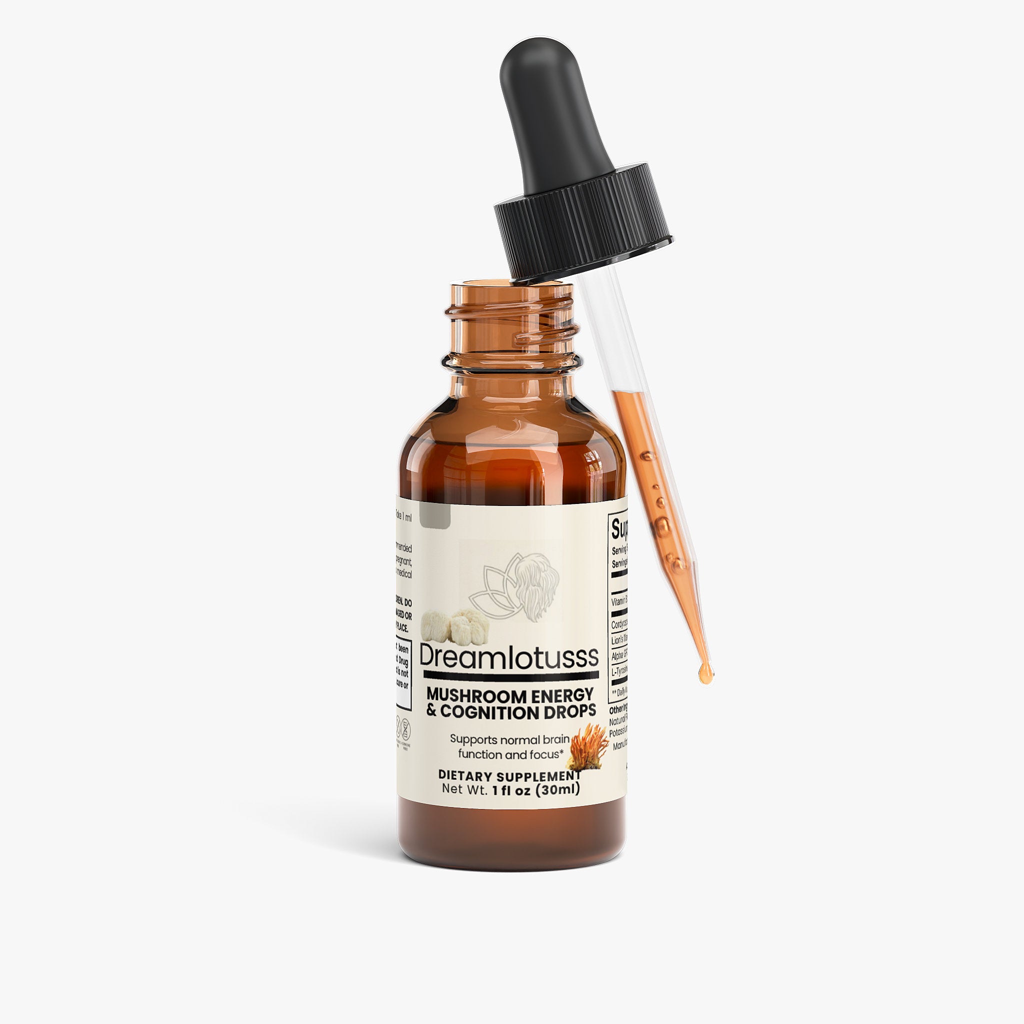 Mushroom Energy & Cognition Drops